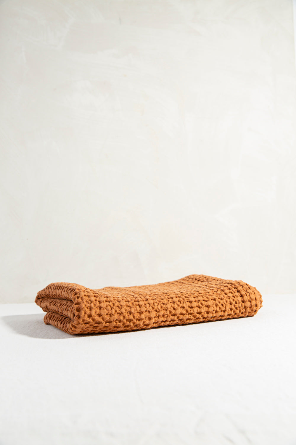 Cotton Waffle Weave Towel / Terracotta