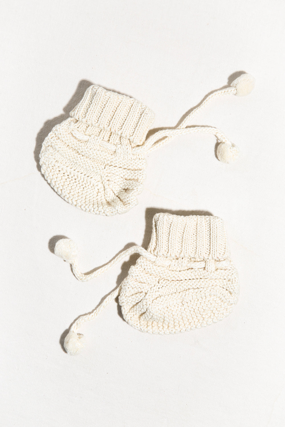 Knit Baby Booties