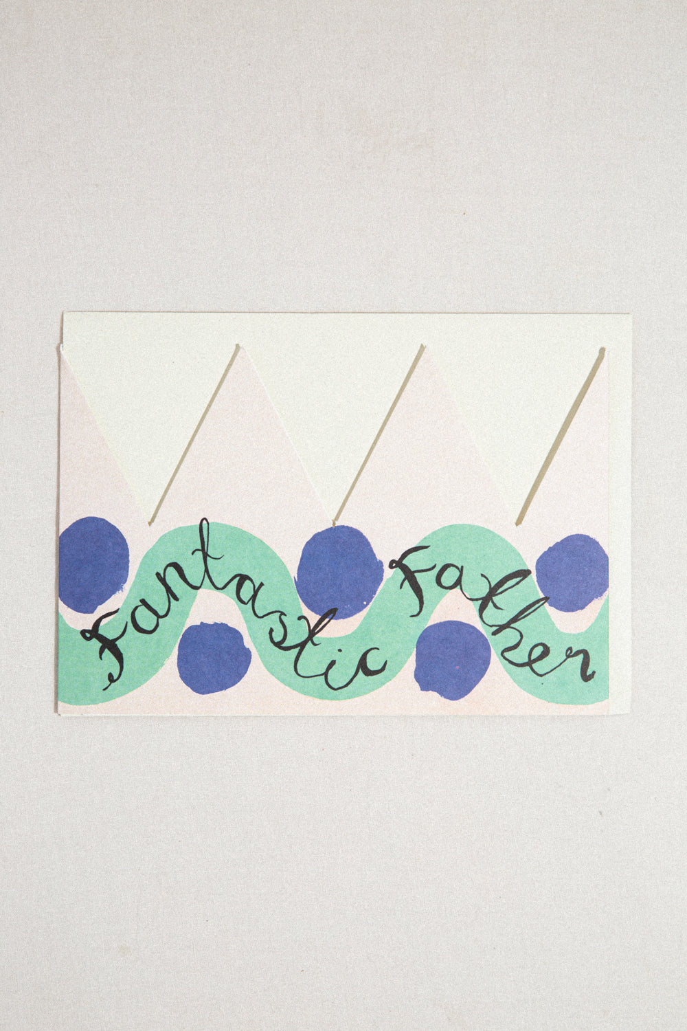 Fantastic Father Greeting Card and Party Hat