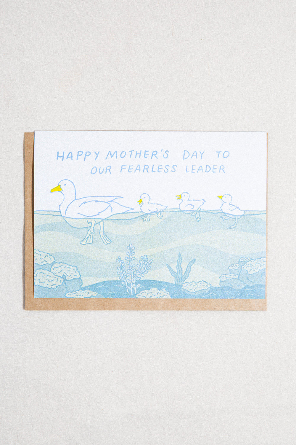 Fearless Leader Mother's Day Greeting Card