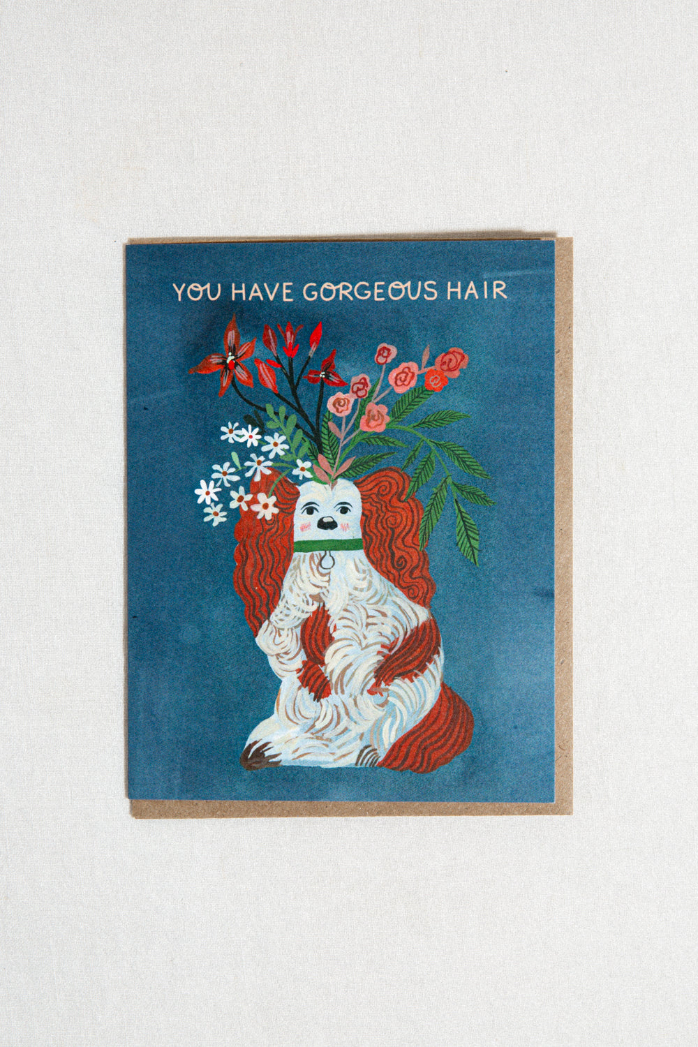 Gorgeous Hair Greeting Card