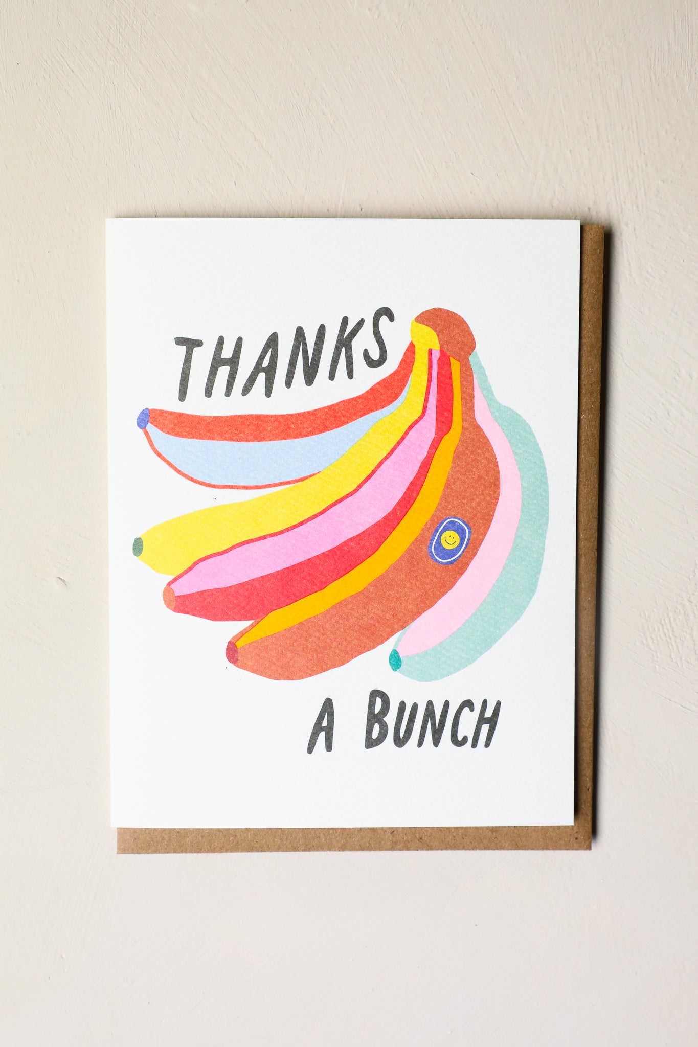 Thanks A Bunch Greeting Card