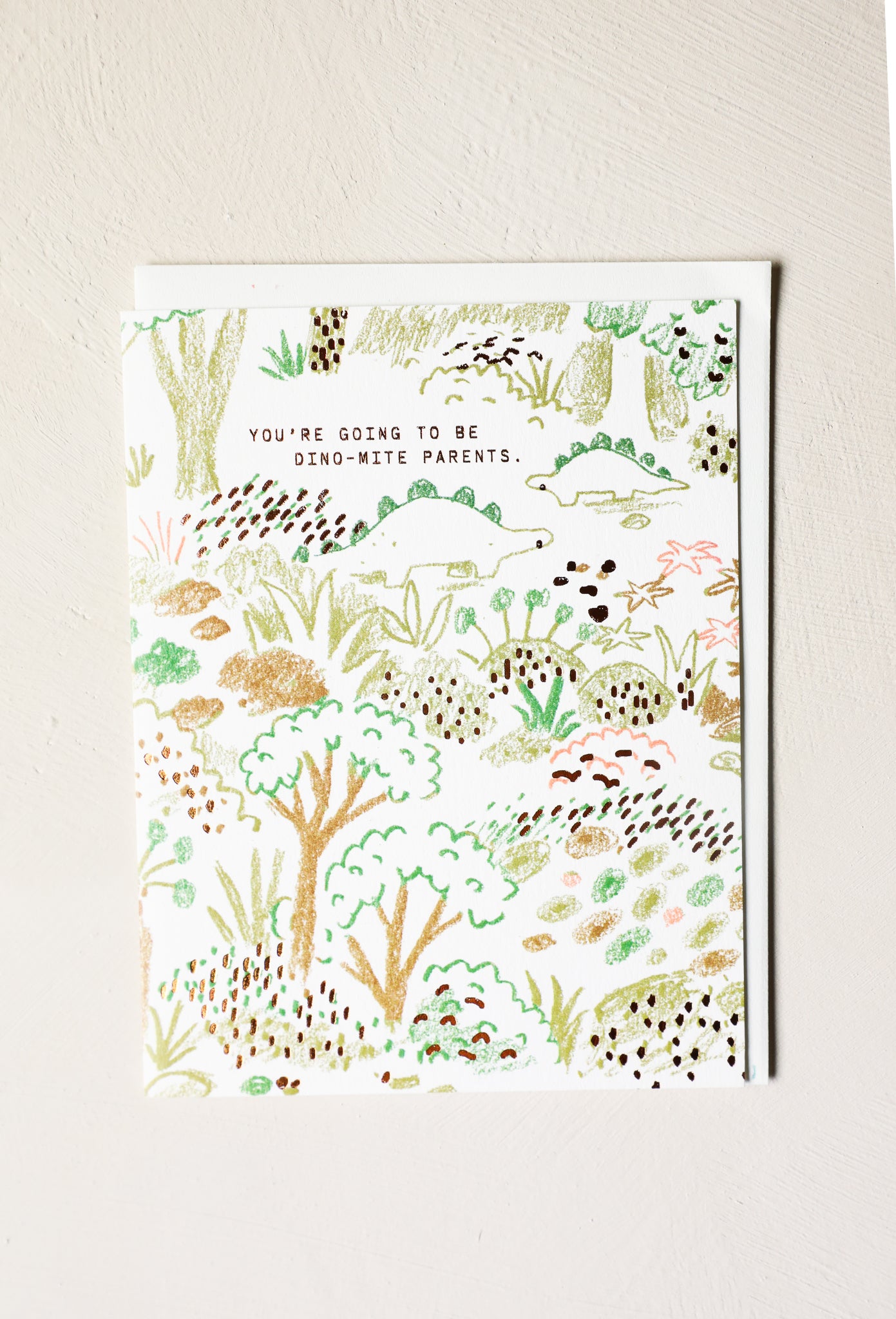Dino-mite Parents Greeting Card