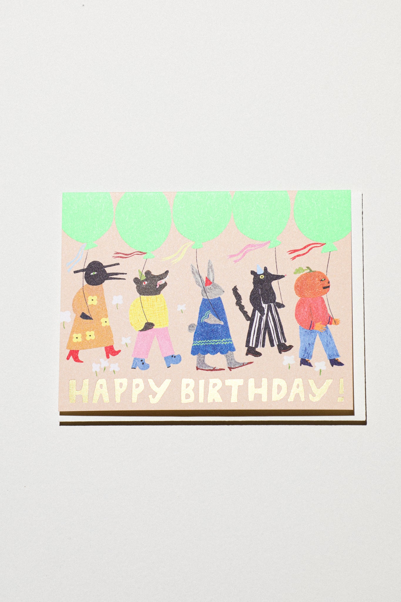Birthday March Greeting Card