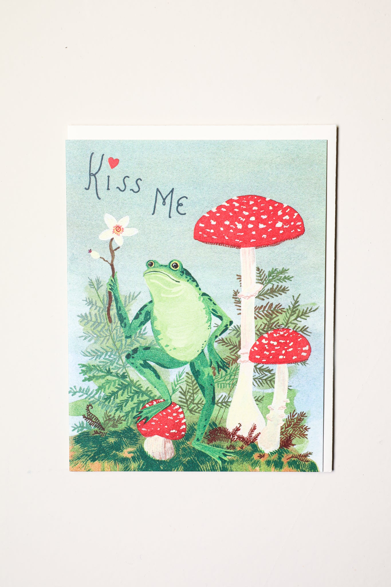 Kiss Me Greeting Card