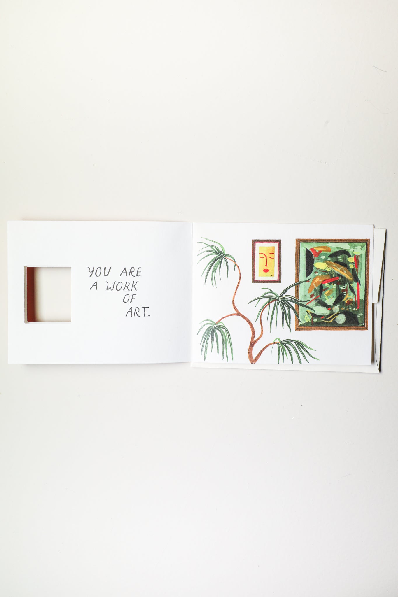 Work of Art Greeting Card