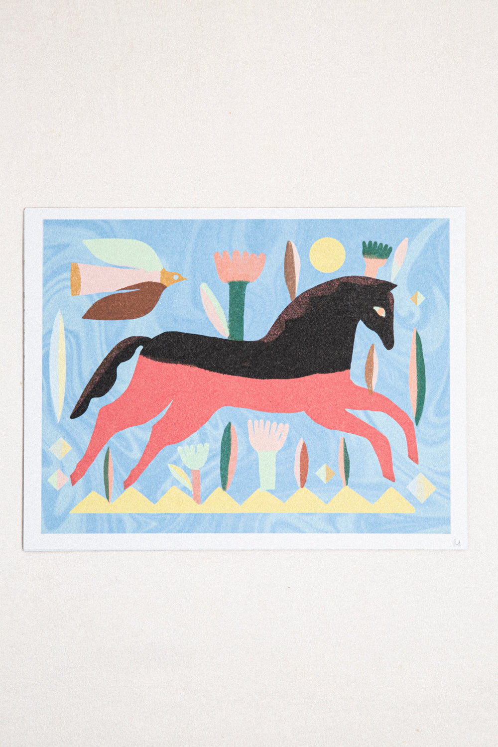 Red Horse / Art Print