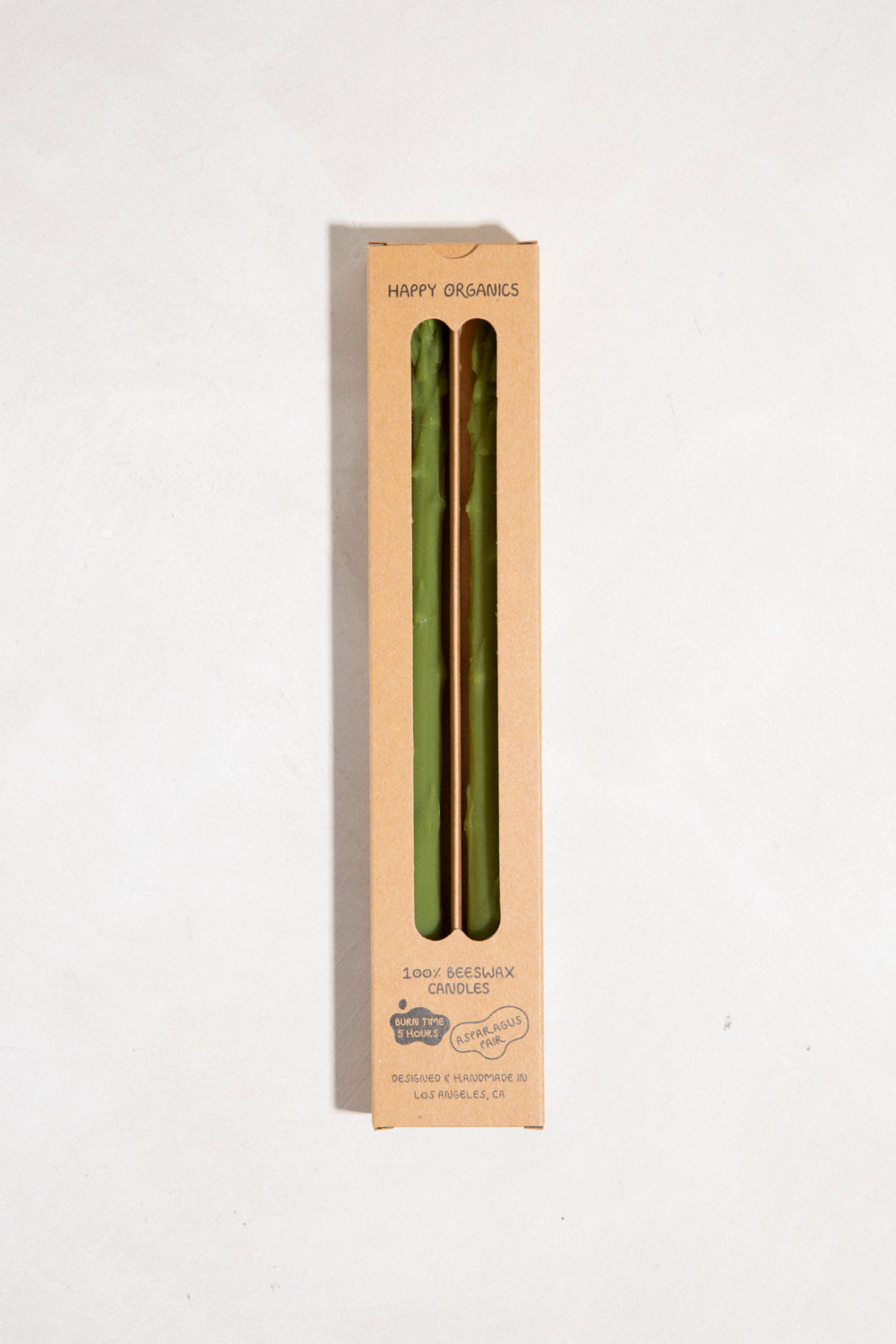 Asparagus Taper Candles