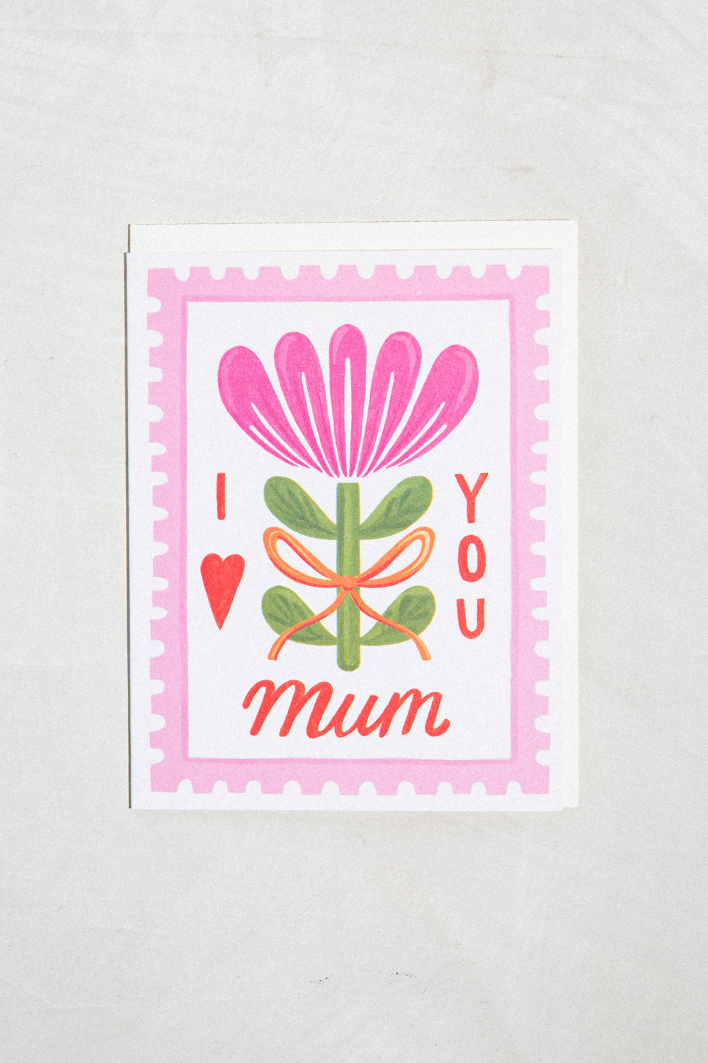 Mum Stamp Greeting Card