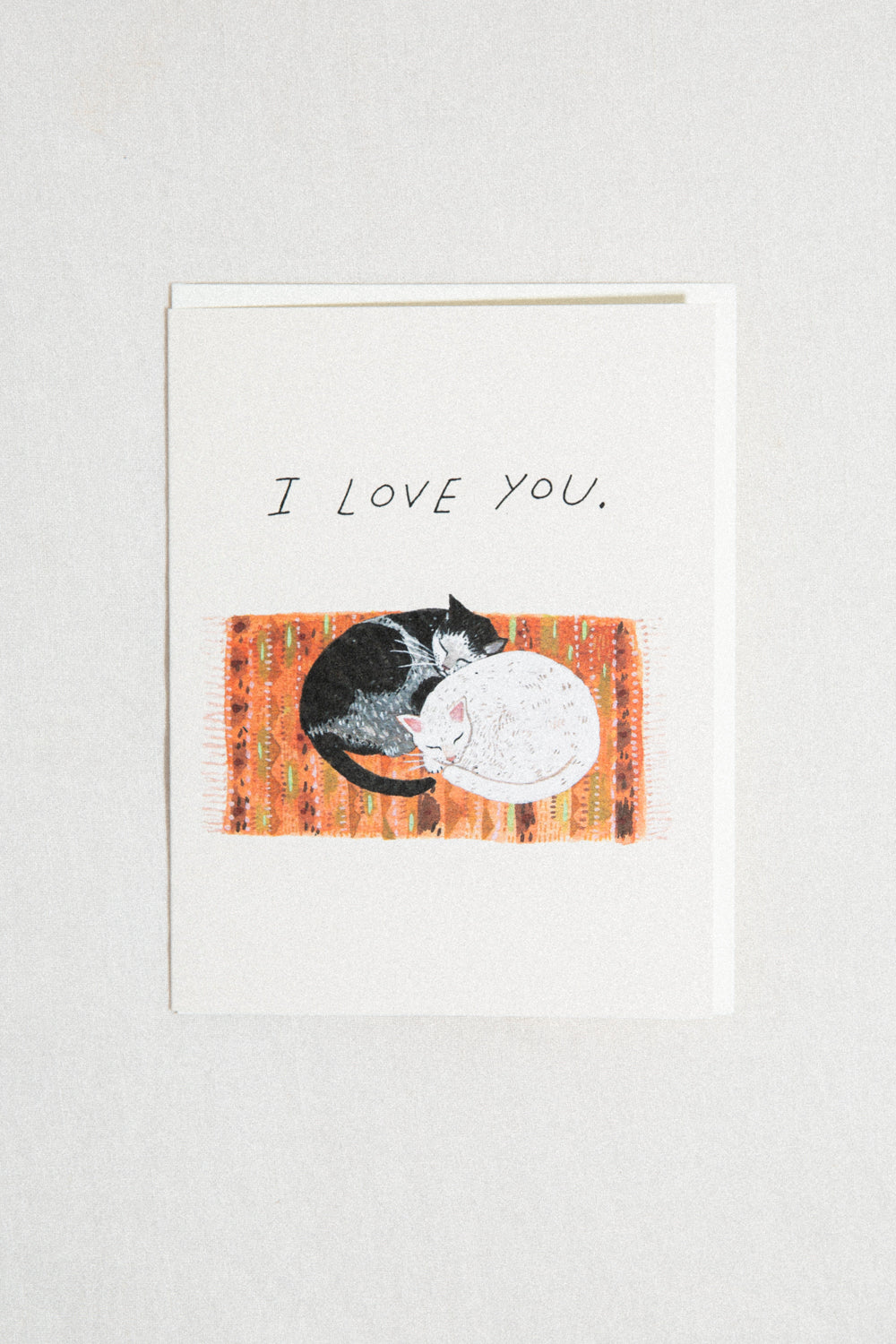 I Love You Cats Greeting Card
