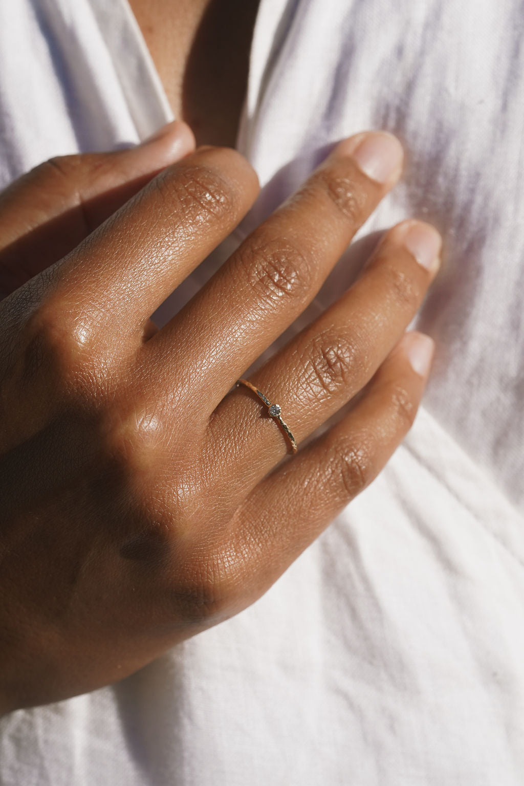 Dainty Diamond Ring