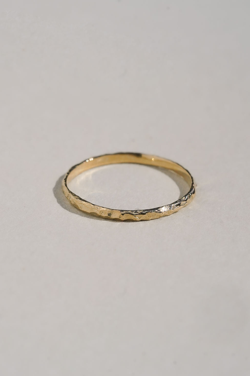 Textured Gold Band