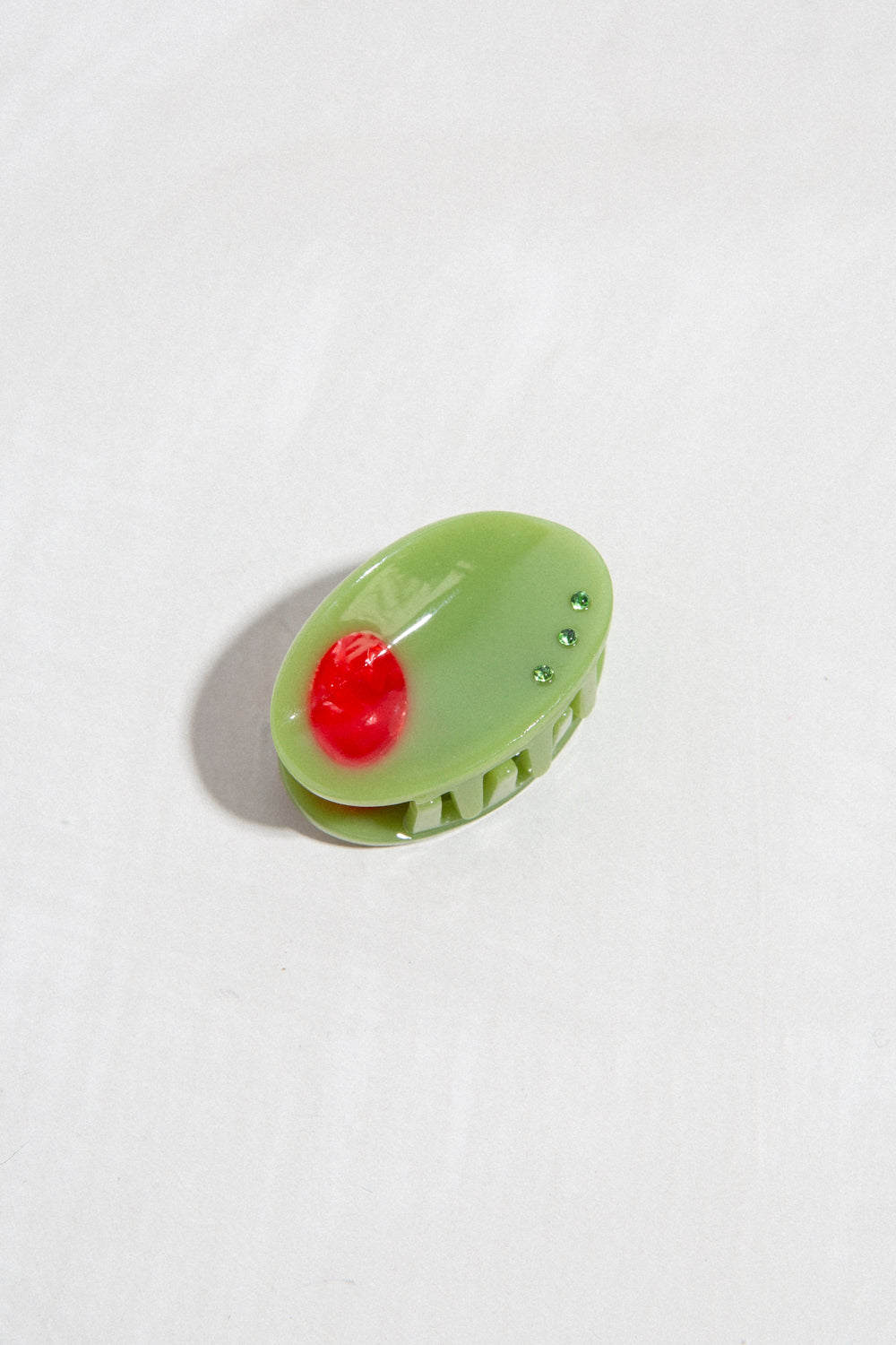 Small Olive Claw Clip