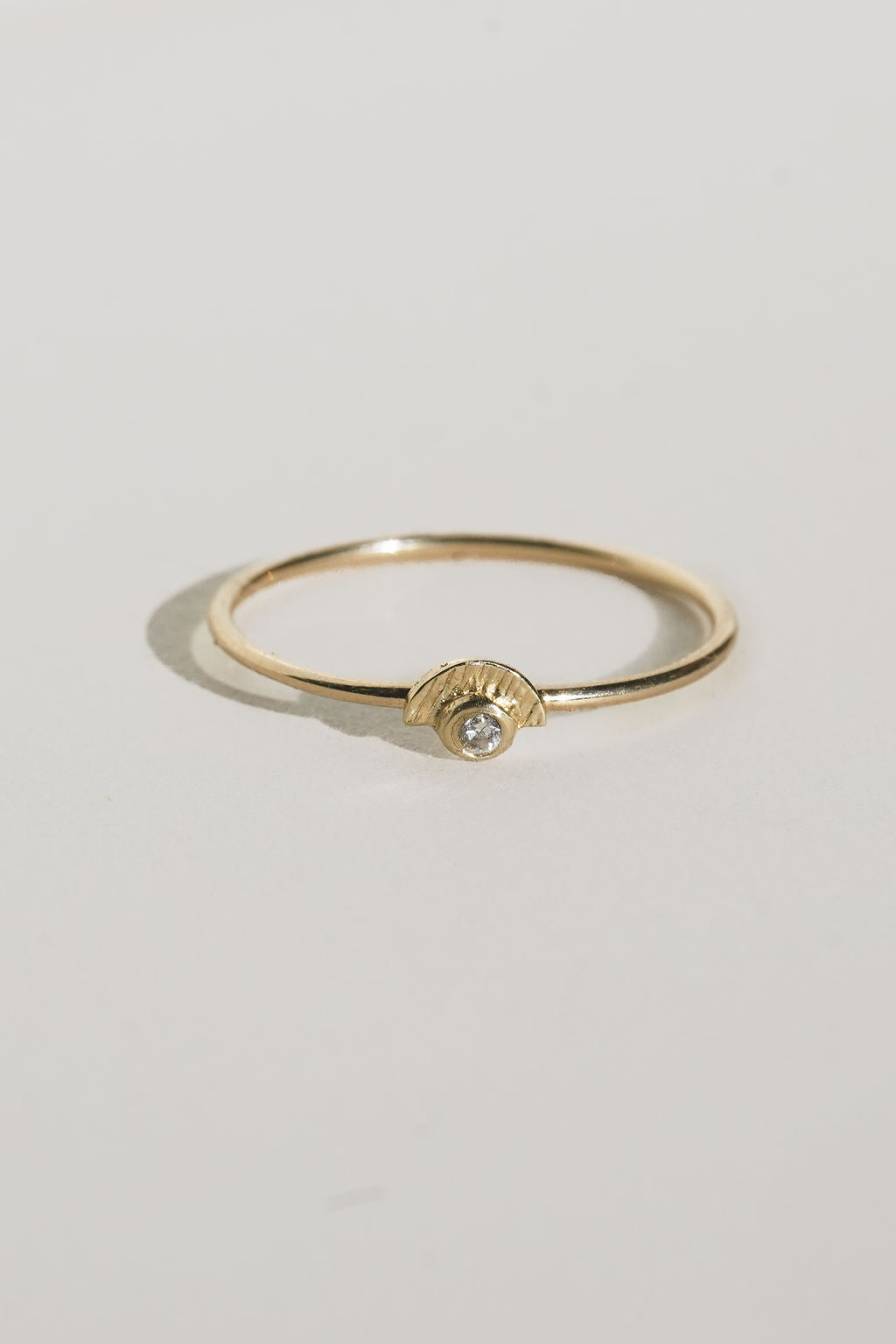 Sunshine Diamond Ring / 14K Gold