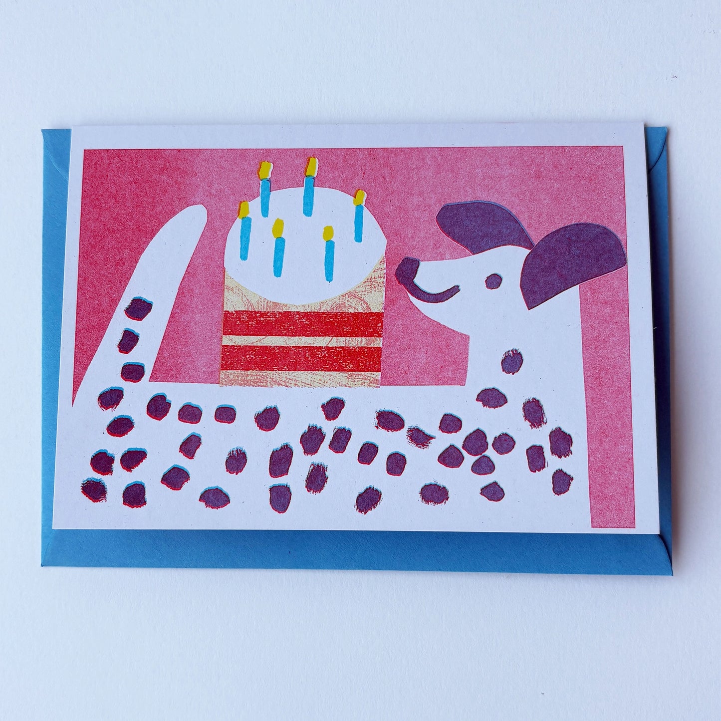 Spotty Birthday Greeting Card