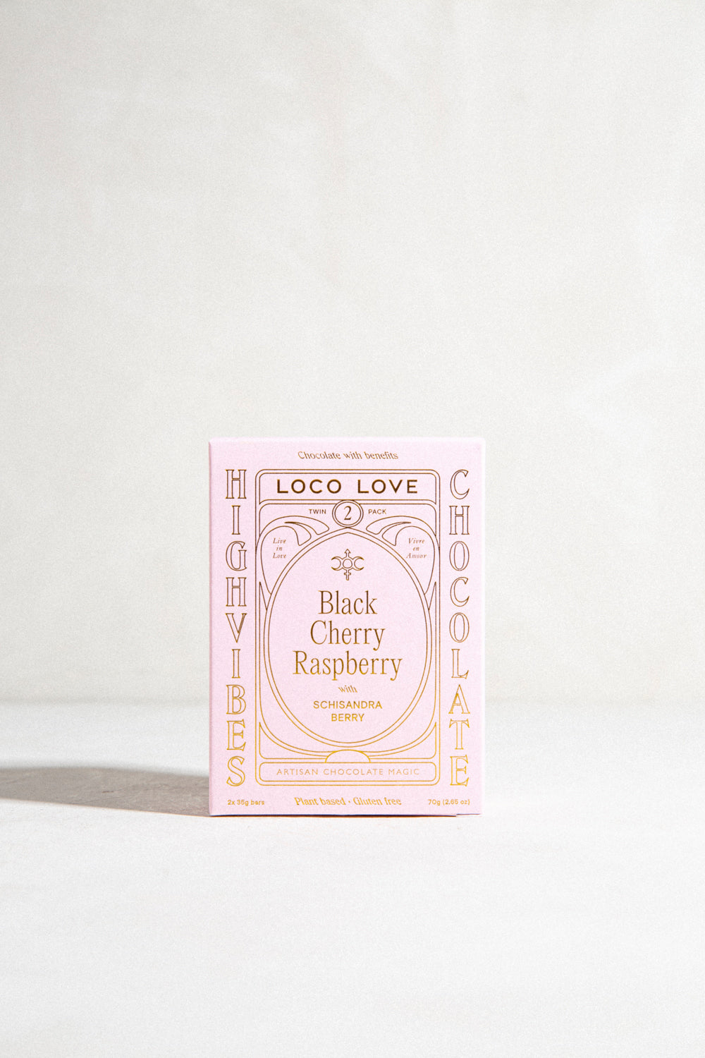 Black Cherry & Raspberry Chocolate Ganache