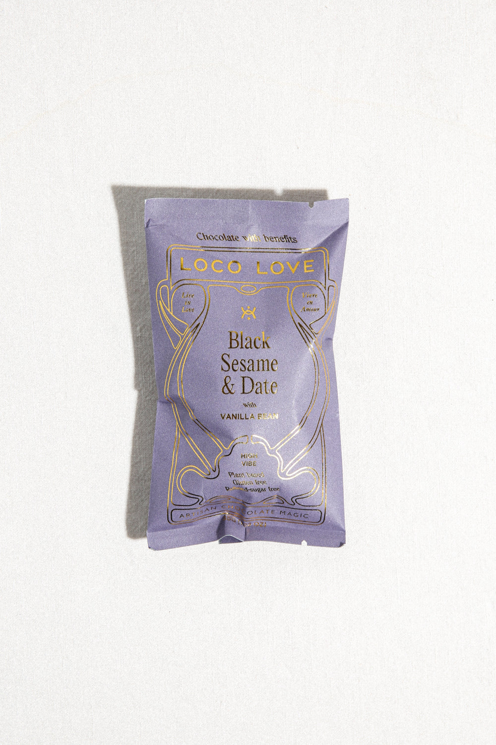 Black Sesame Date Chocolate