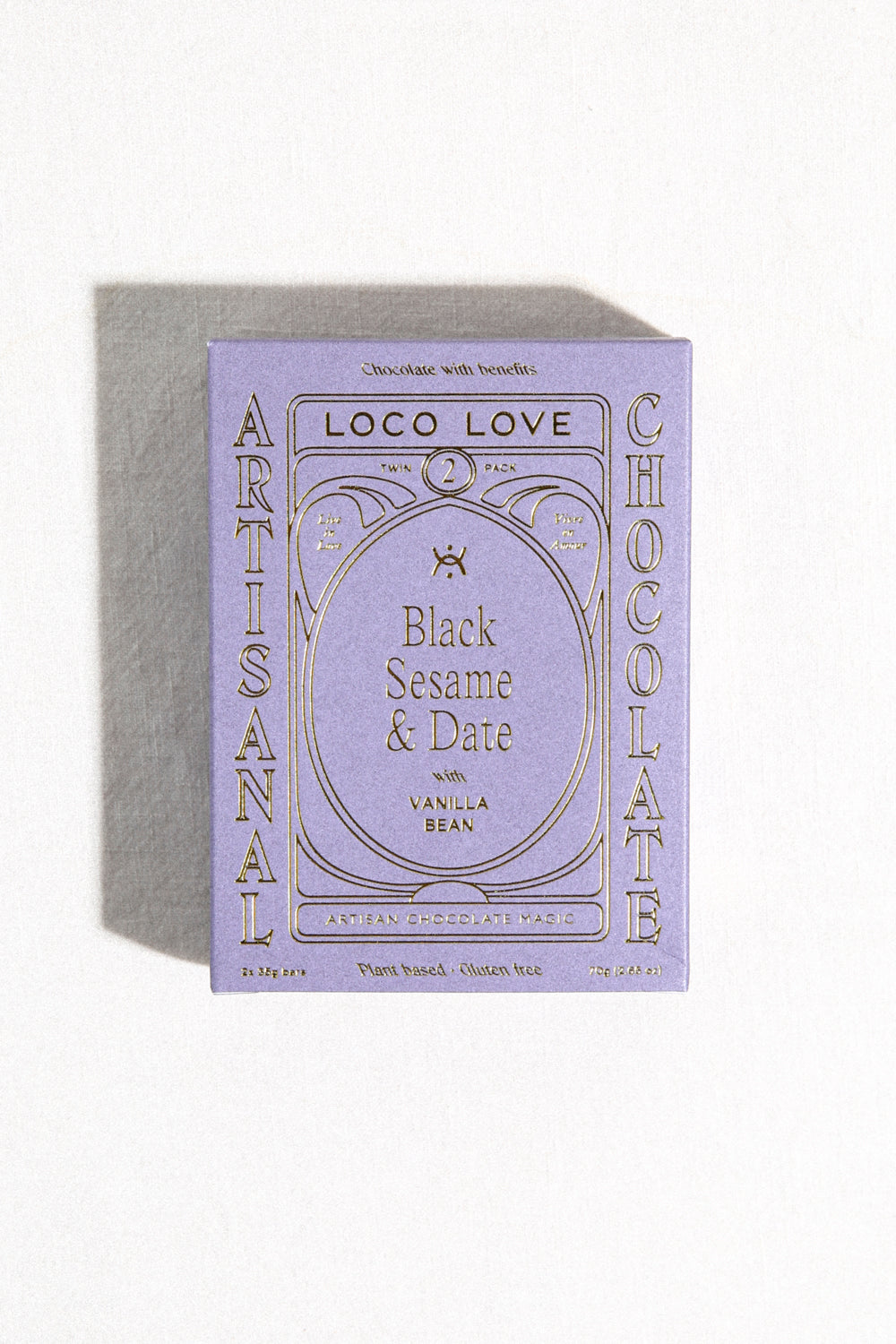 Black Sesame Date Chocolate