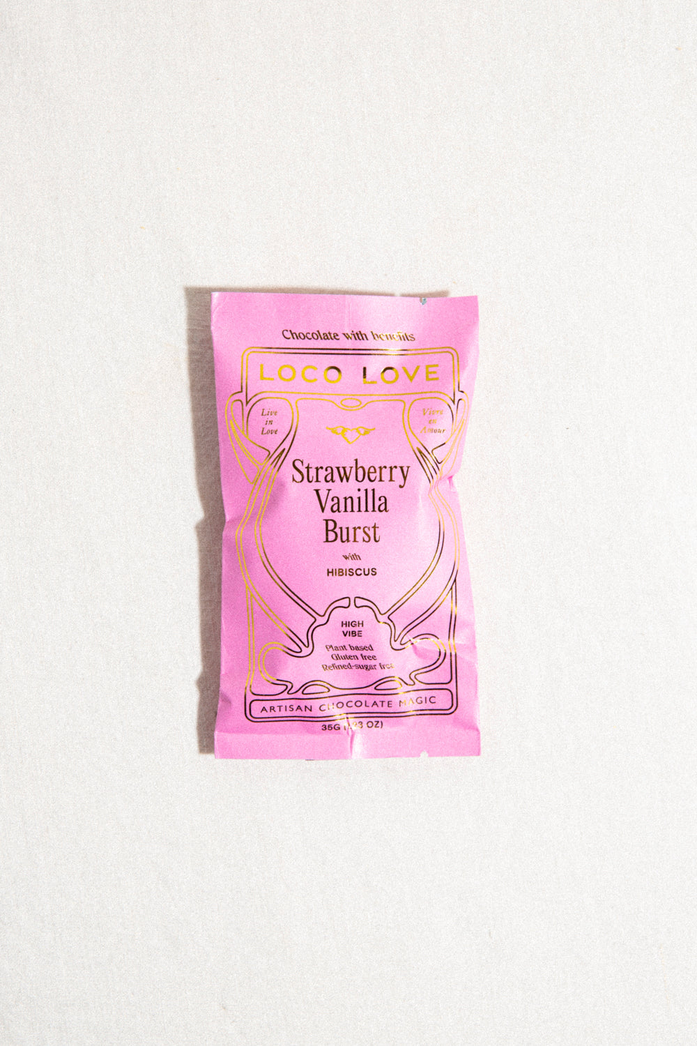 Strawberry Vanilla Burst Chocolate Truffle