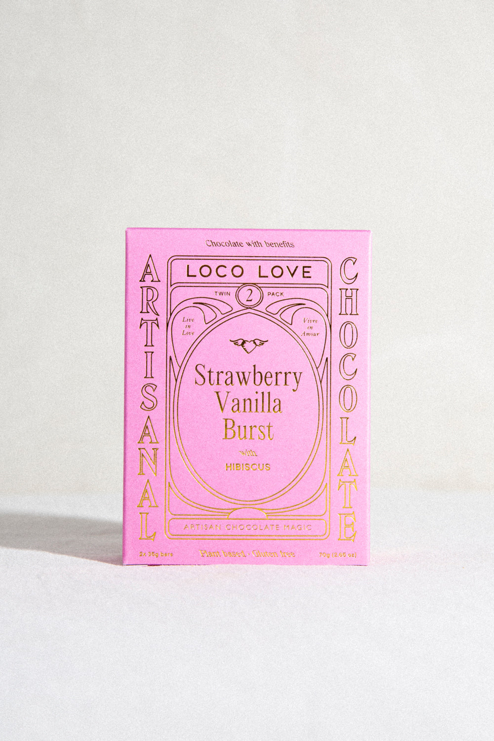 Strawberry Vanilla Burst Chocolate Truffle