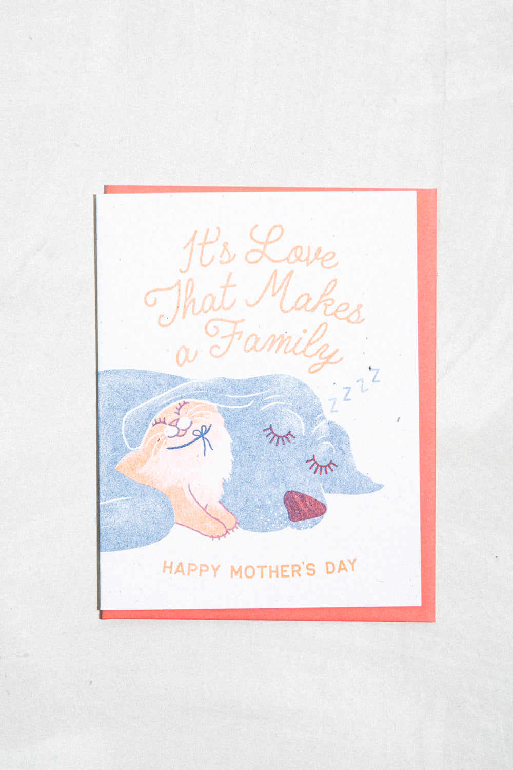 Mother's Day Family Greeting Card