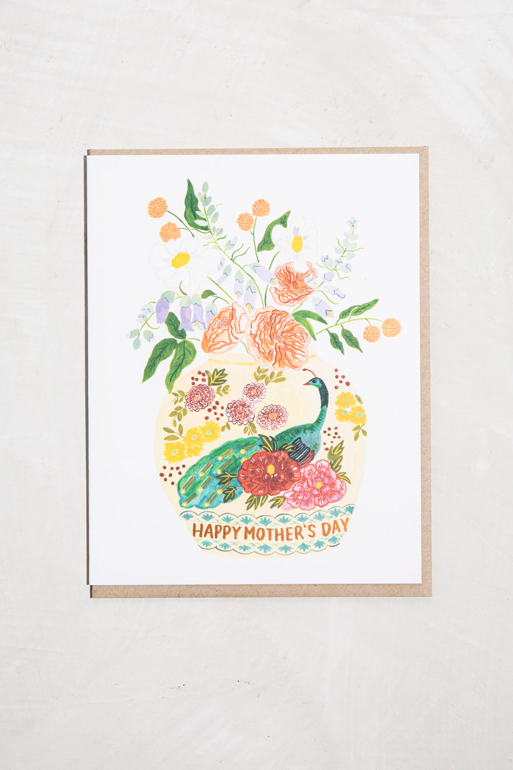 Mother's Day Vase Greeting Card