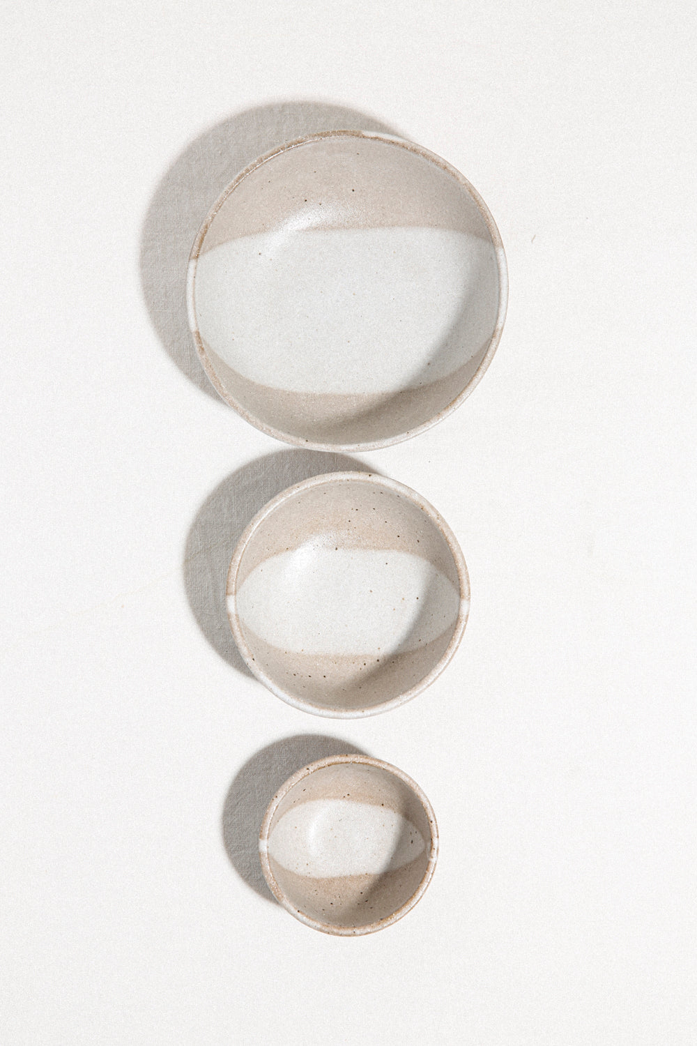 Nesting Spice Bowls / Frost