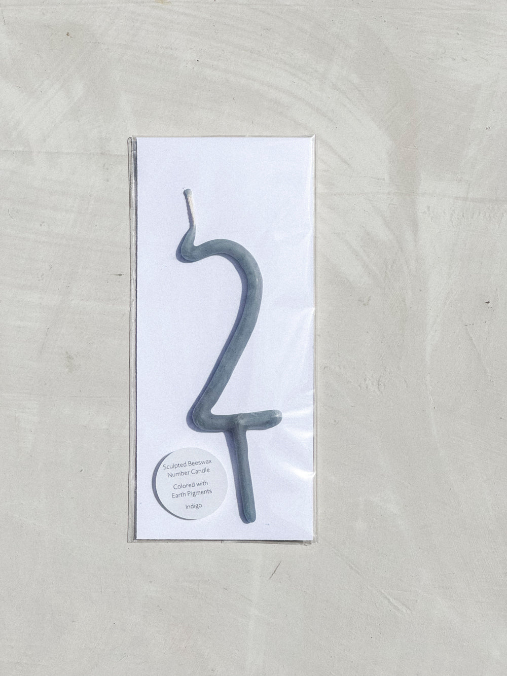 Hand Dipped Beeswax Number Candles