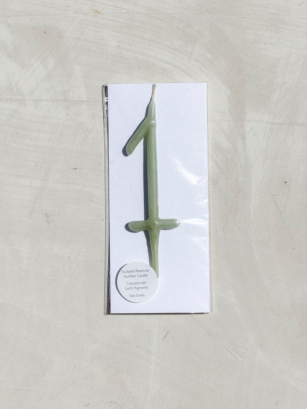 Hand Dipped Beeswax Number Candles