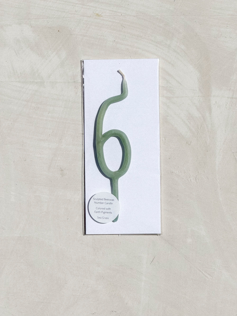 Hand Dipped Beeswax Number Candles