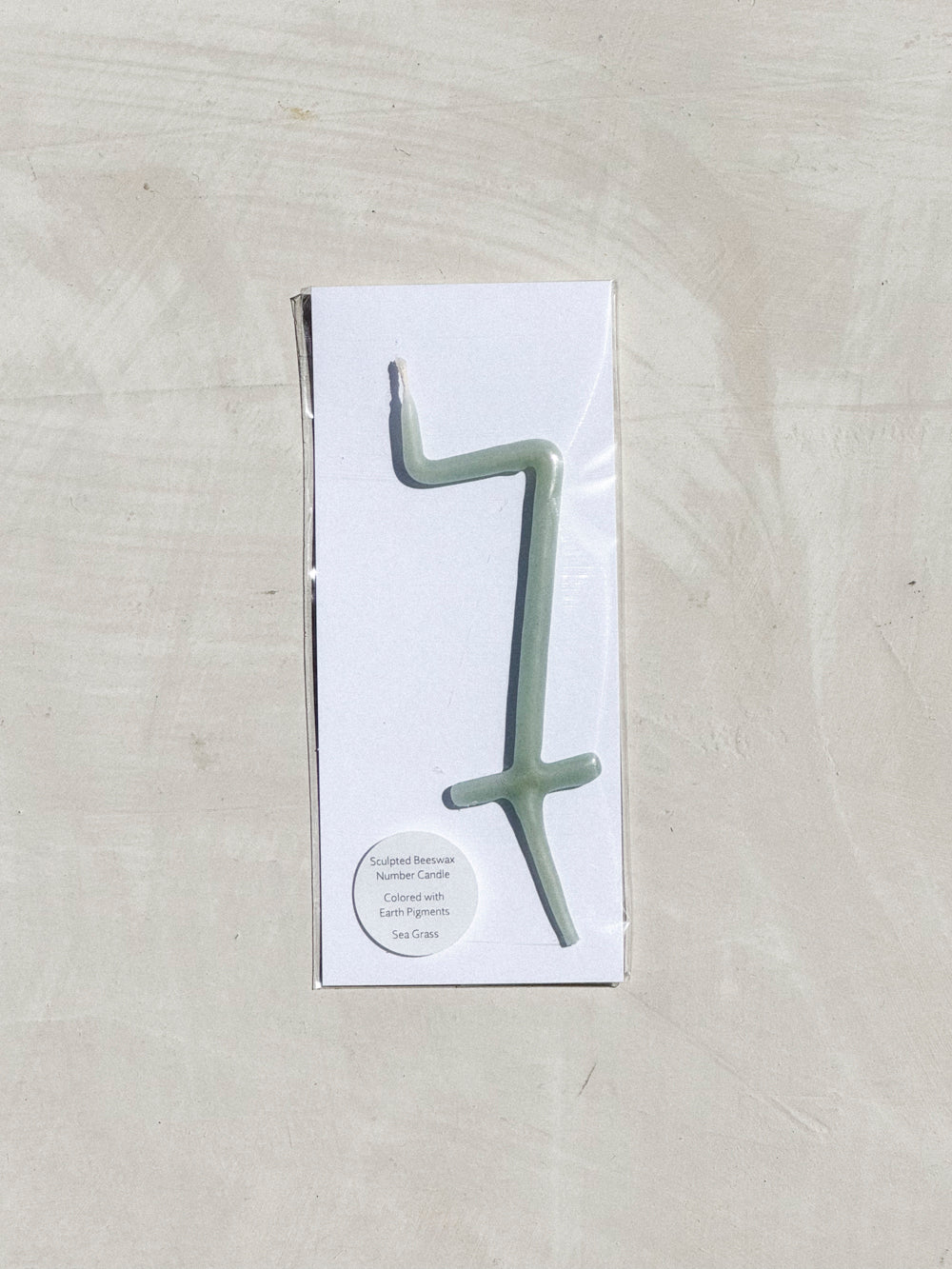 Hand Dipped Beeswax Number Candles