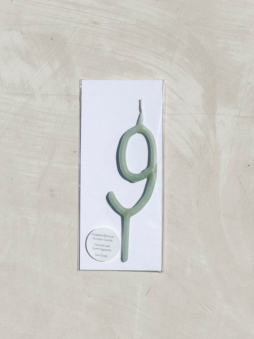 Hand Dipped Beeswax Number Candles