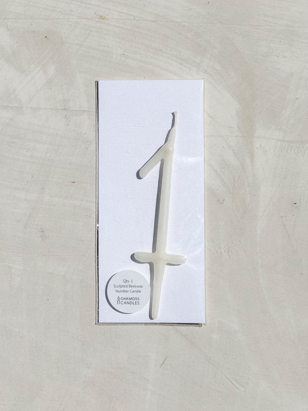 Hand Dipped Beeswax Number Candles