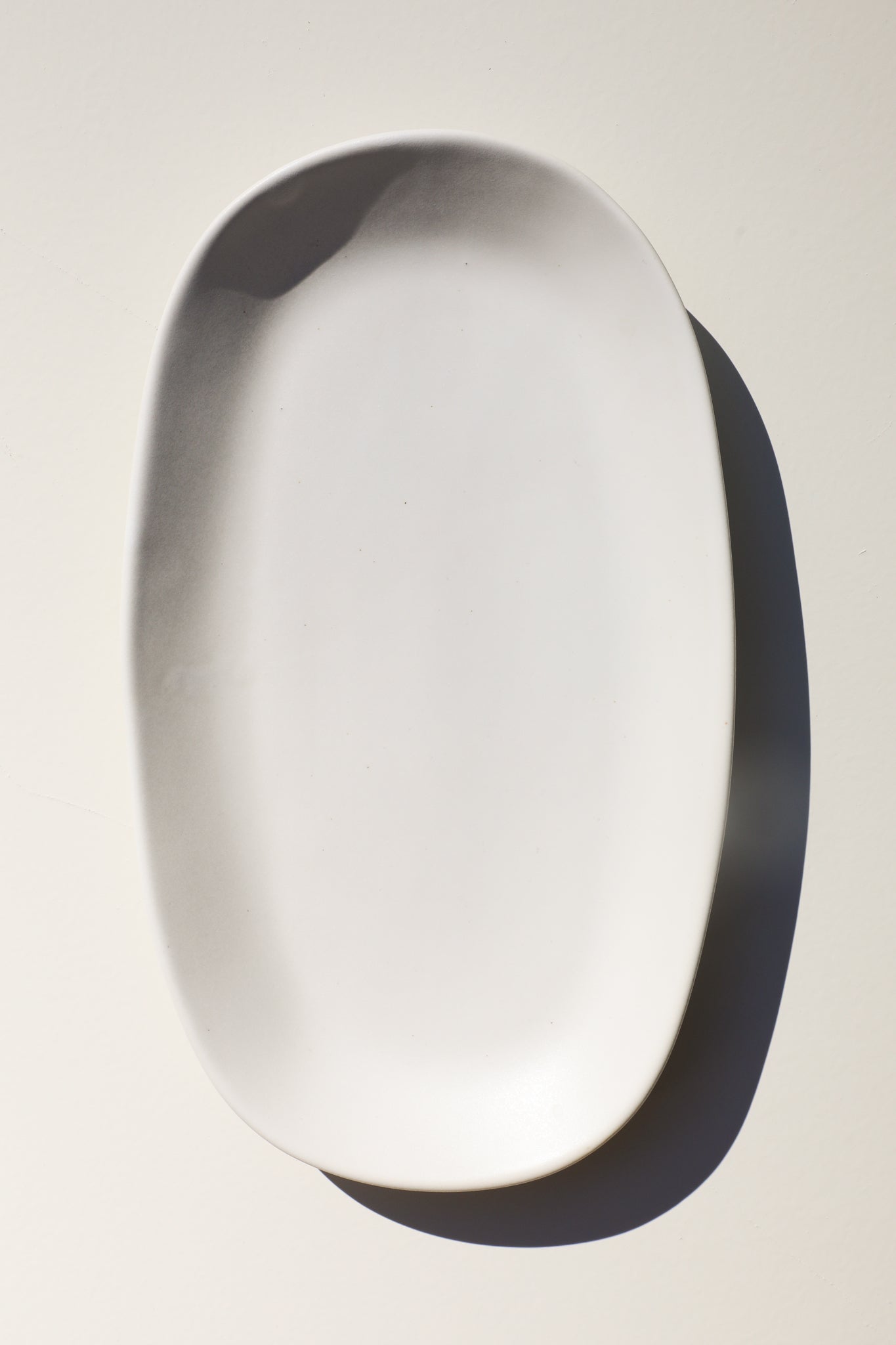Oval Platter / Snow