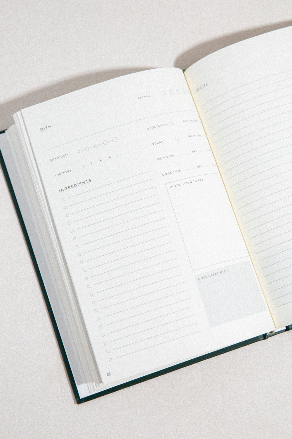 Recipe Journal