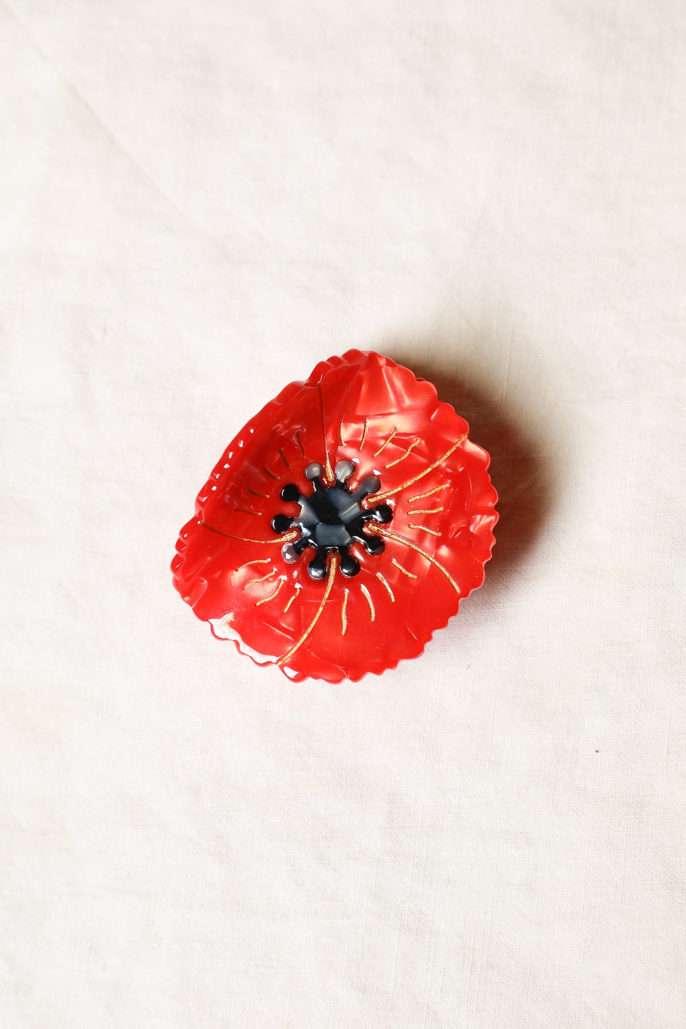 Poppy Claw Clip
