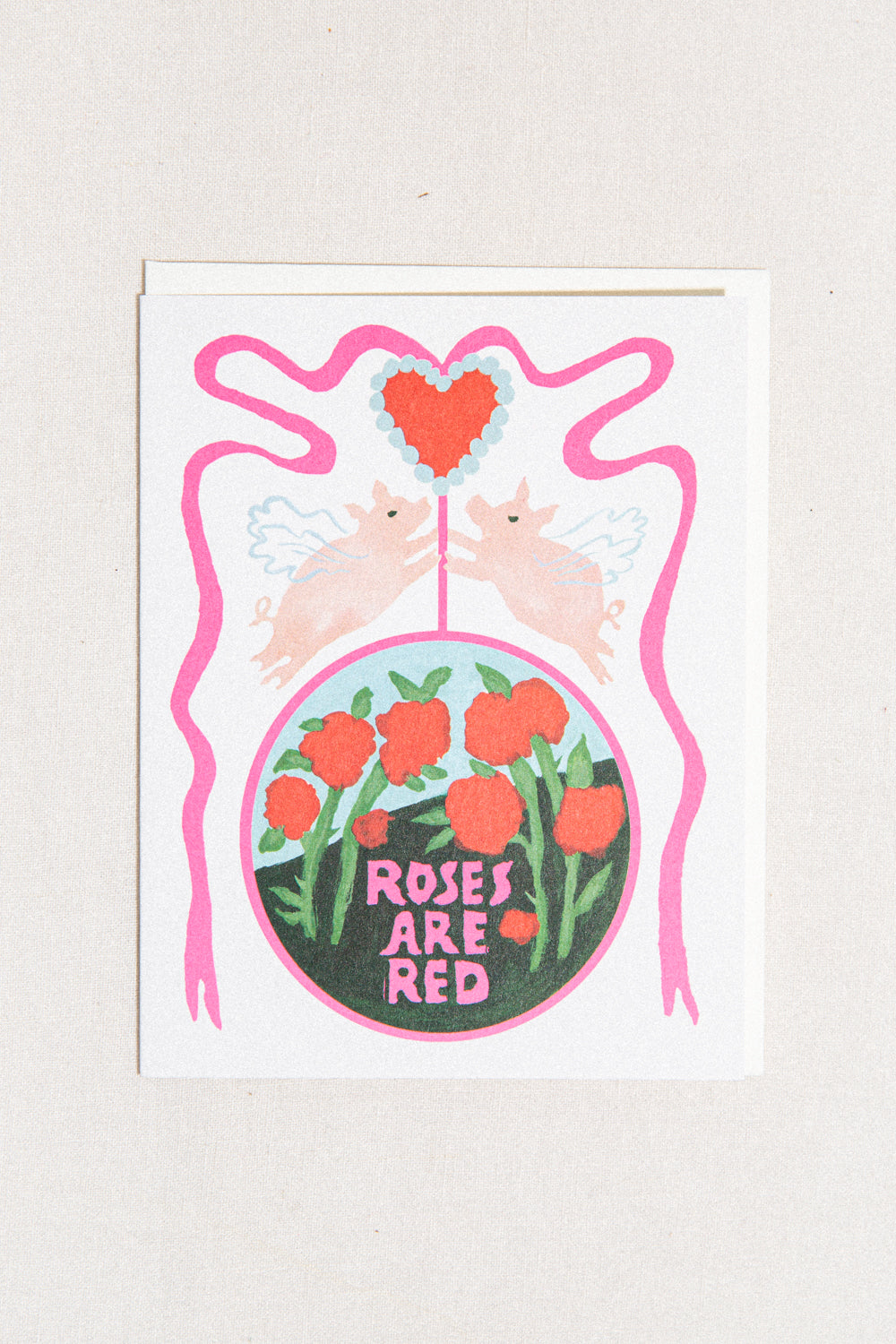 Roses Are Red Greeting Card