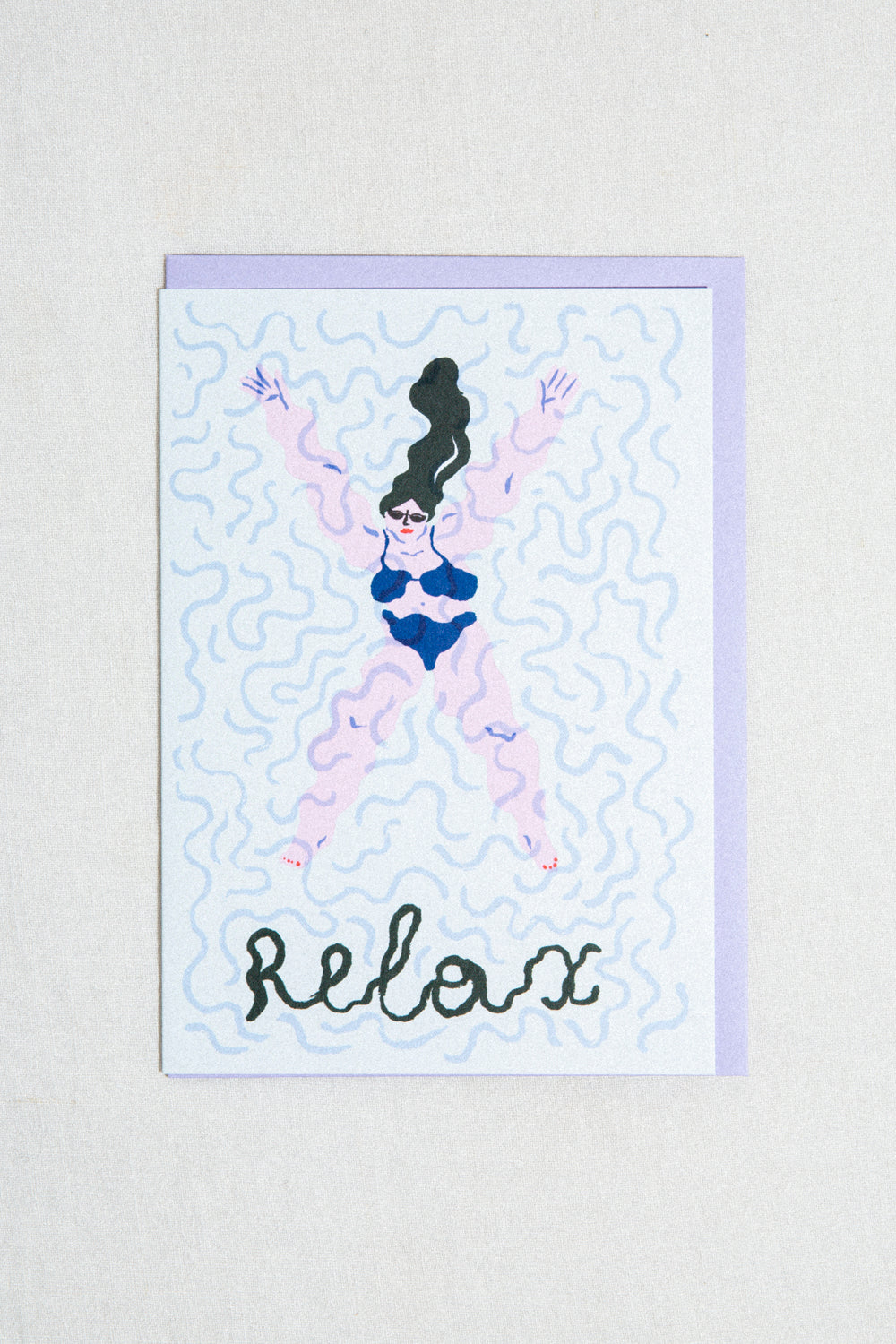 Relax Greeting Card