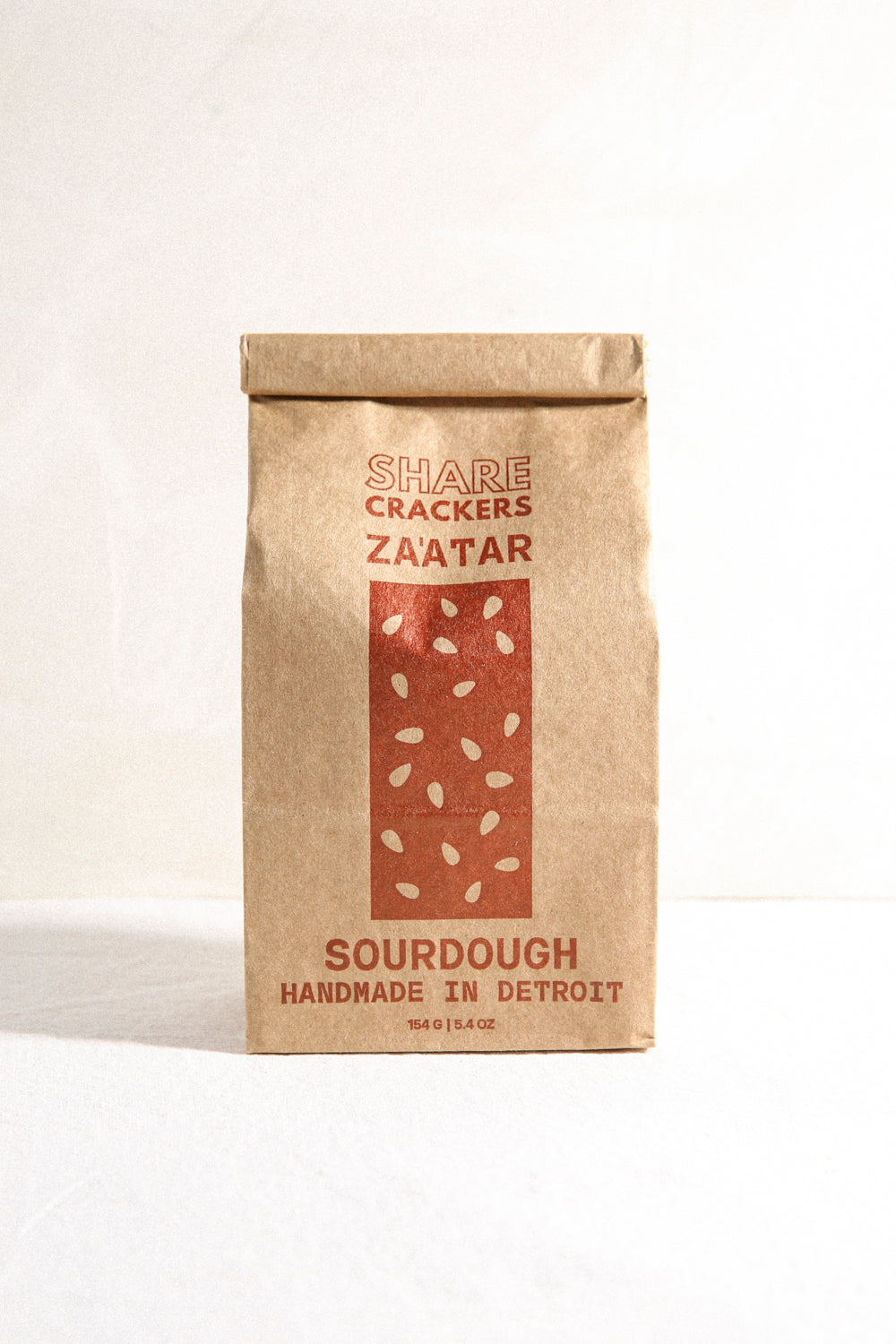 Za'atar Sourdough Crackers
