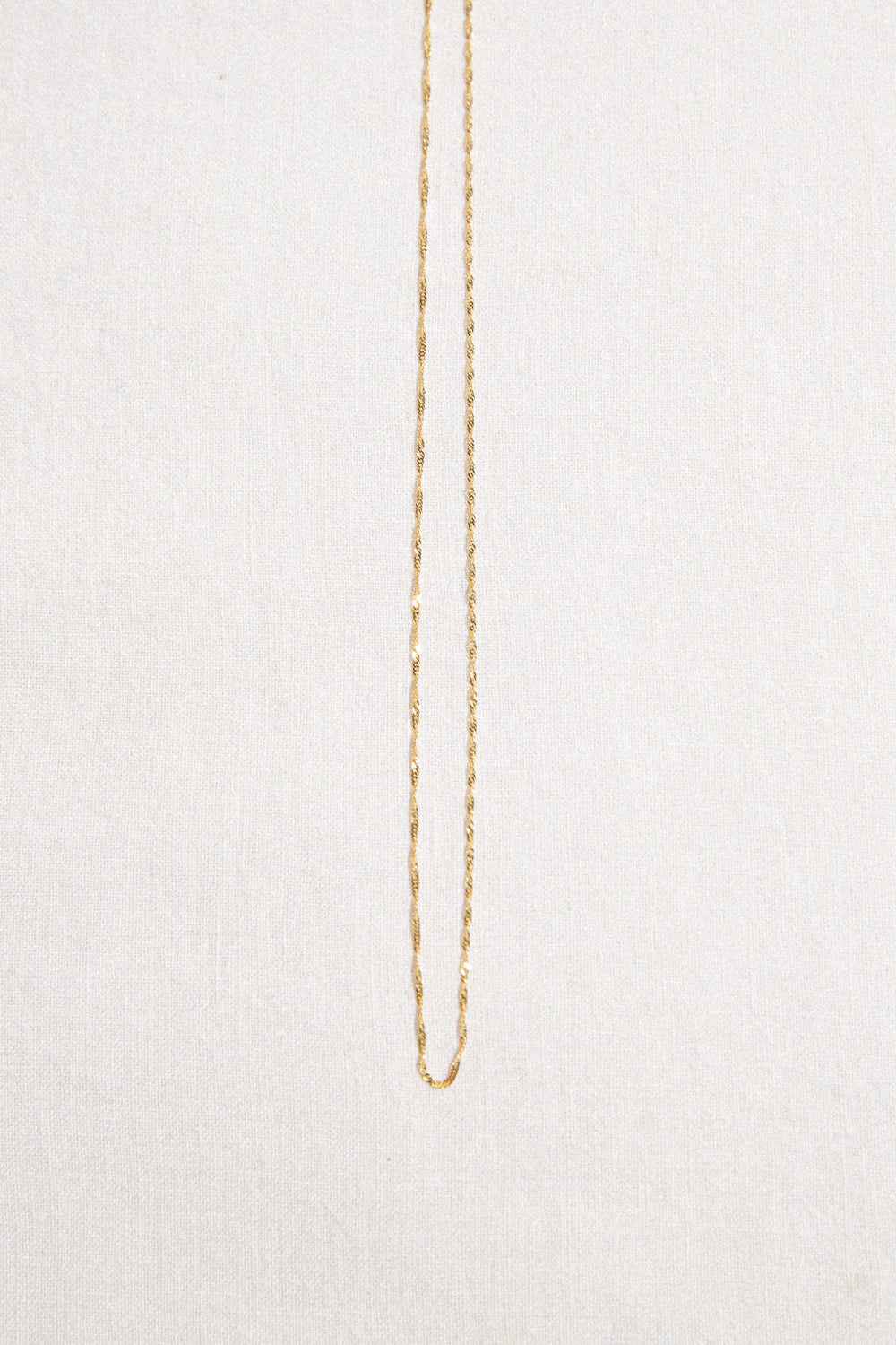 Singapore Chain - Solid 14k