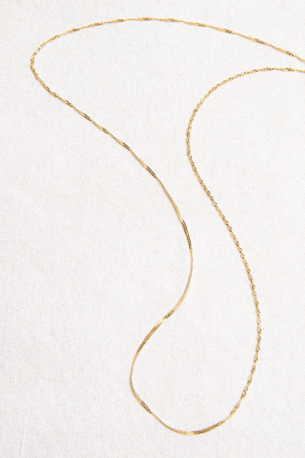 Singapore Chain - Solid 14k