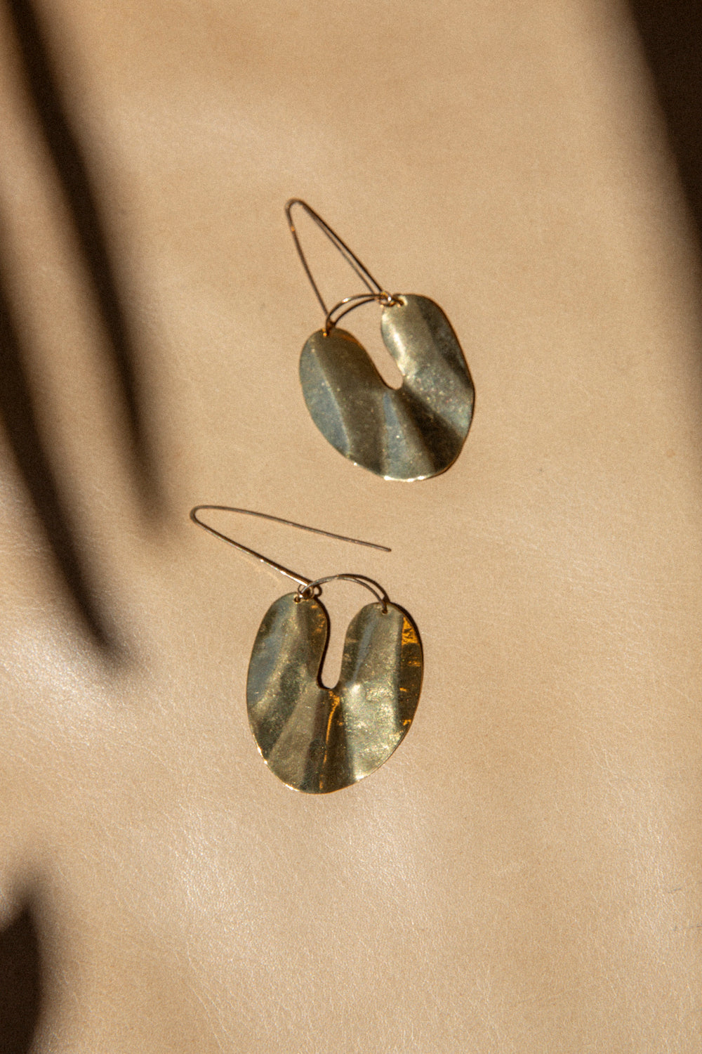 Forme Earrings - Brass