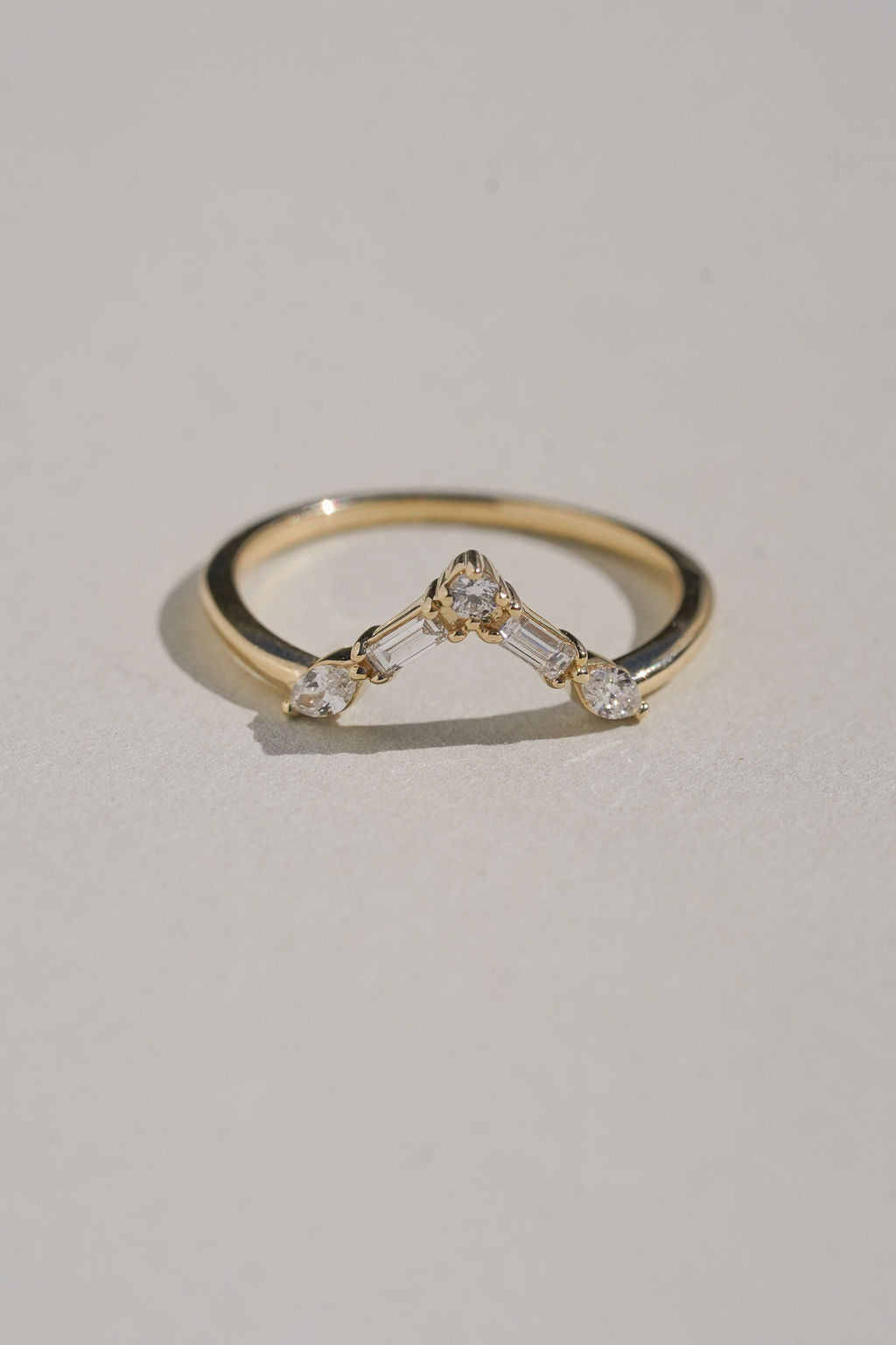 14K Summit Diamond Ring