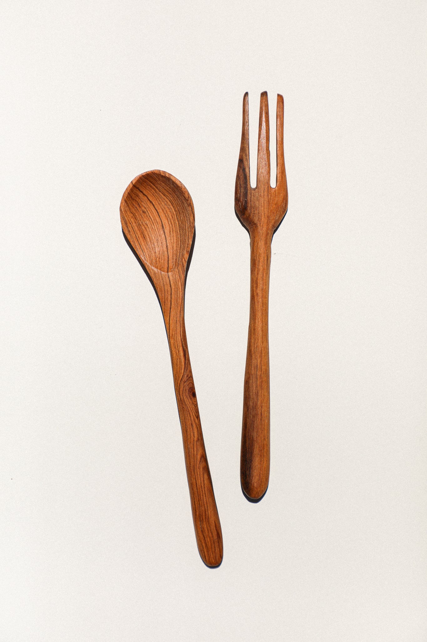 Mini Olive Wood Salad Servers