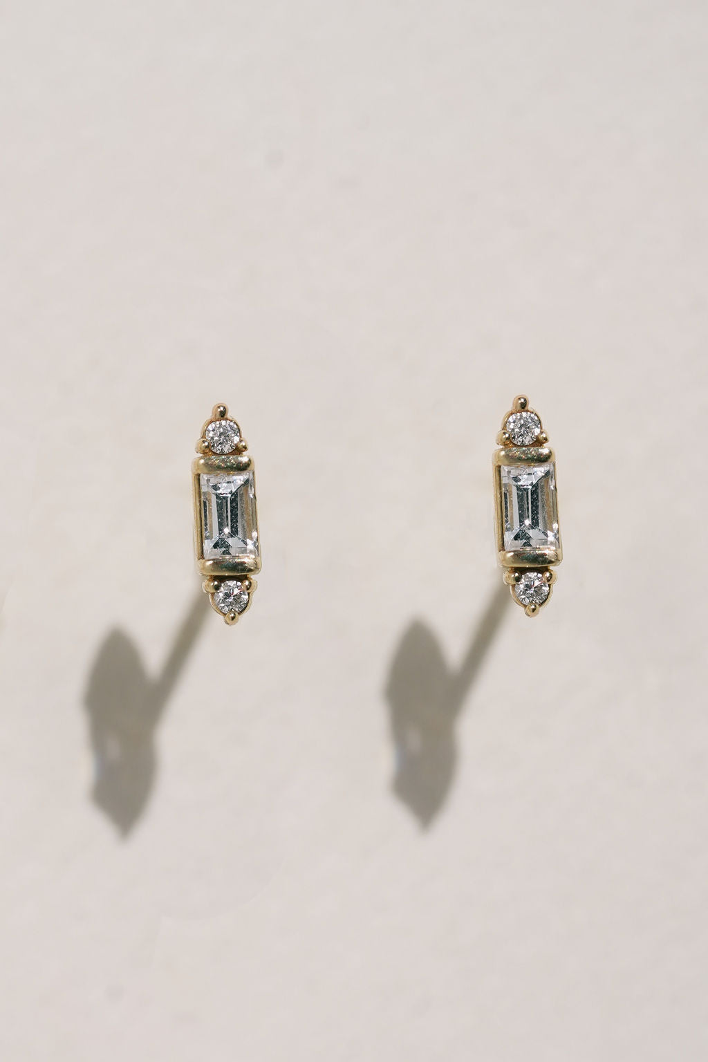 Diamond Totem Studs - Small
