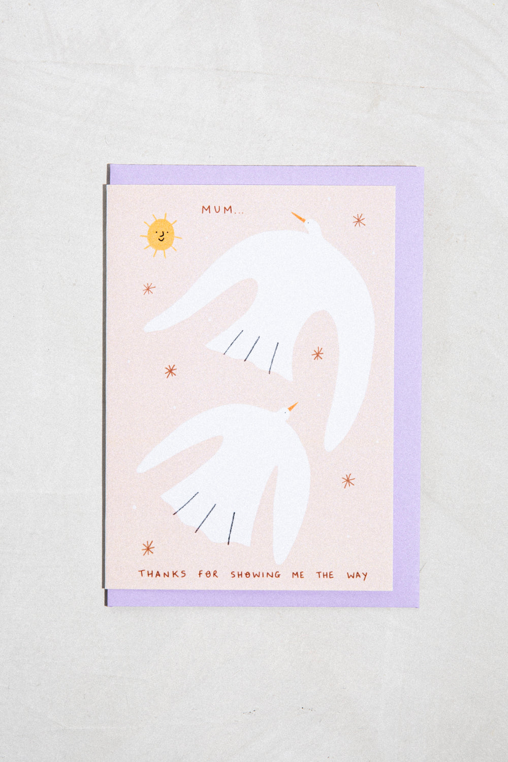 Thanks Mum Greeting Card