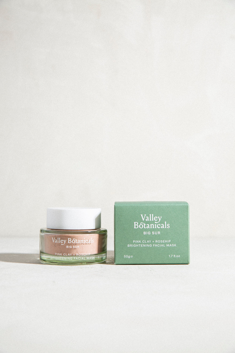 Pink Clay + Rosehip Brightening Facial Mask