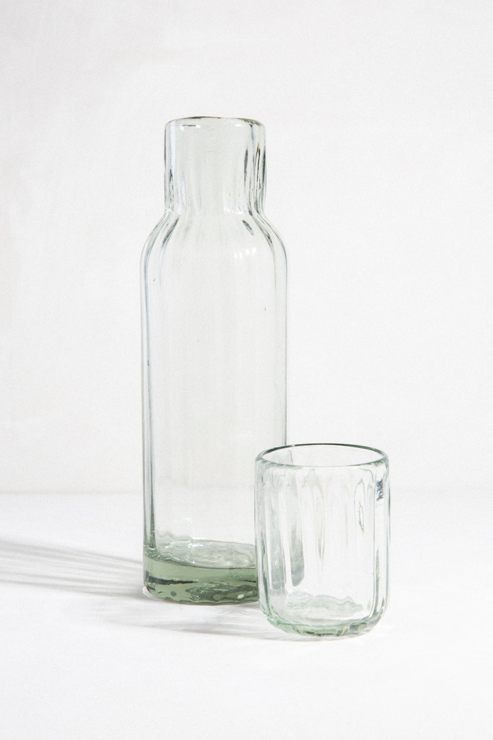 Fluted Tall Carafe Set