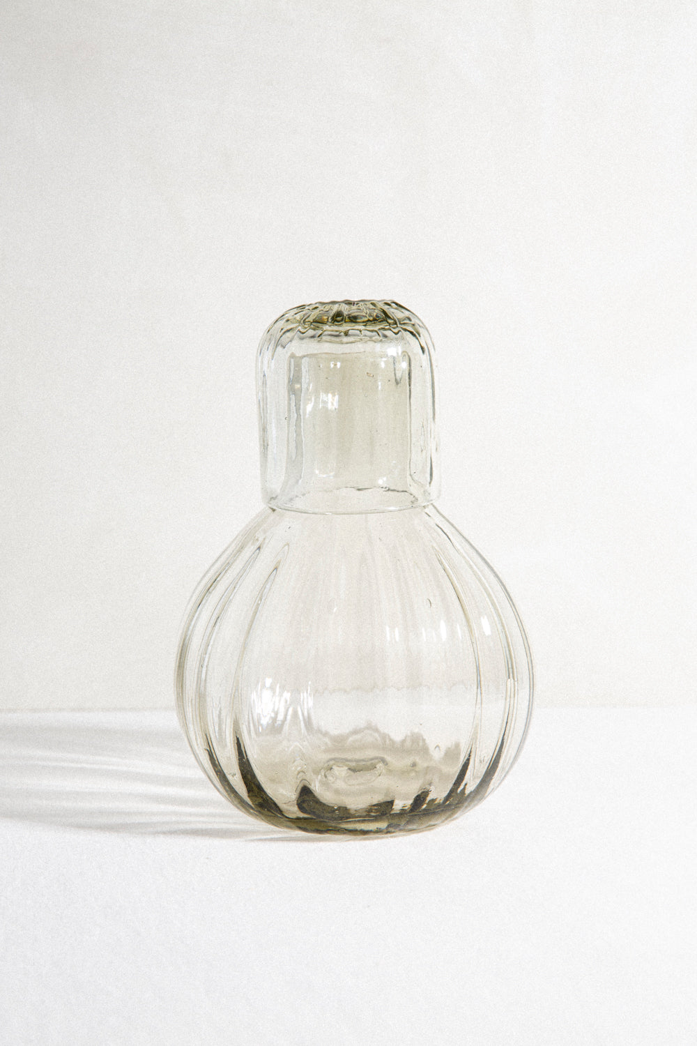 Fluted Short Carafe Set