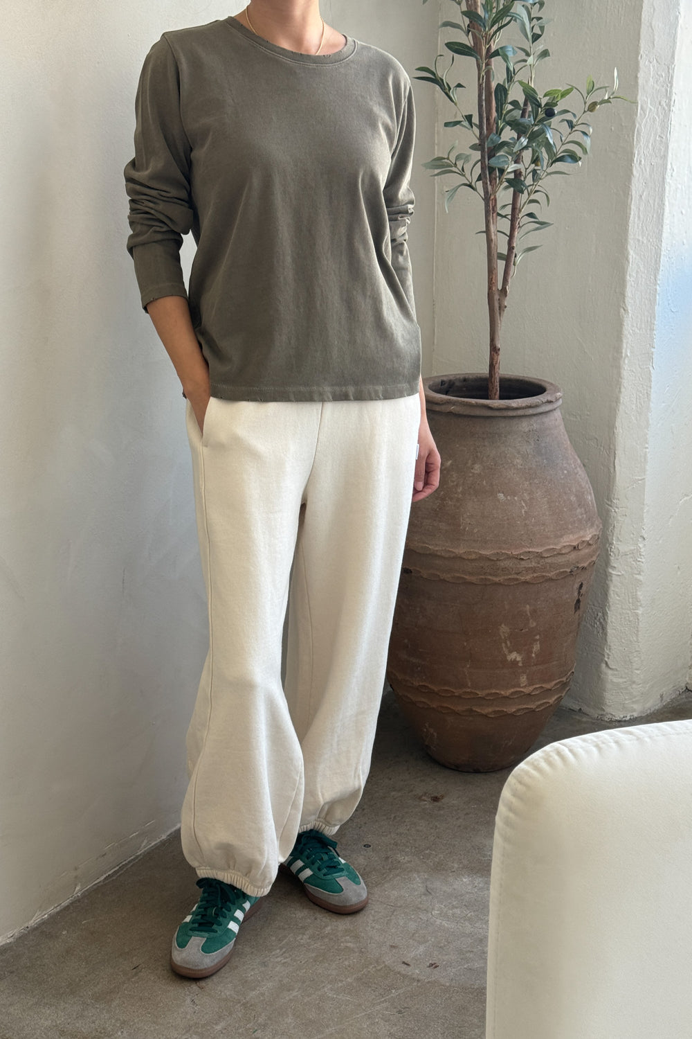 French Terry Balloon Pants